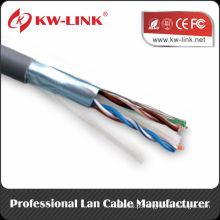 Bare Copper / CCA UTP Cat6 Cabo 100% Pass Fluke Test Cat6 Cabo de Rede Feito na China